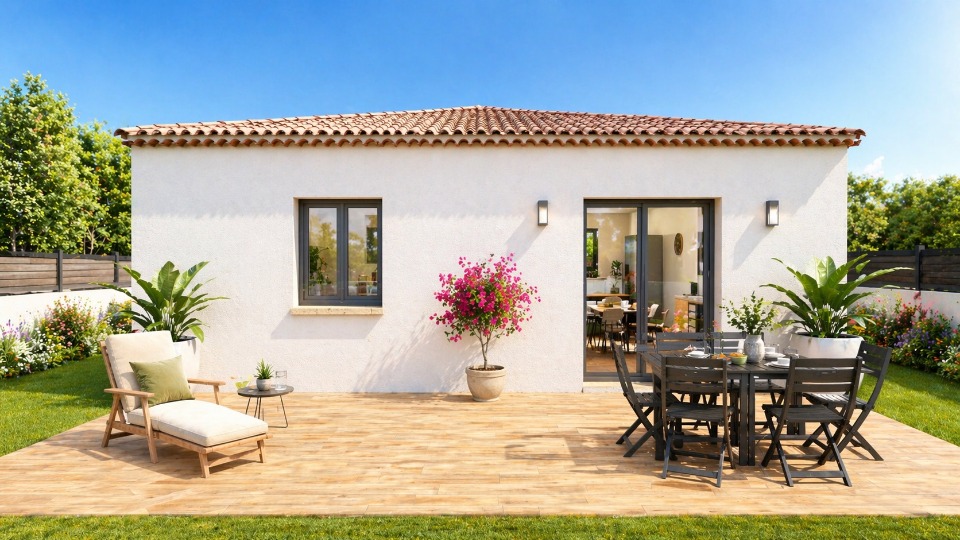 Maison &agrave; construire &agrave; Cuers (83390)