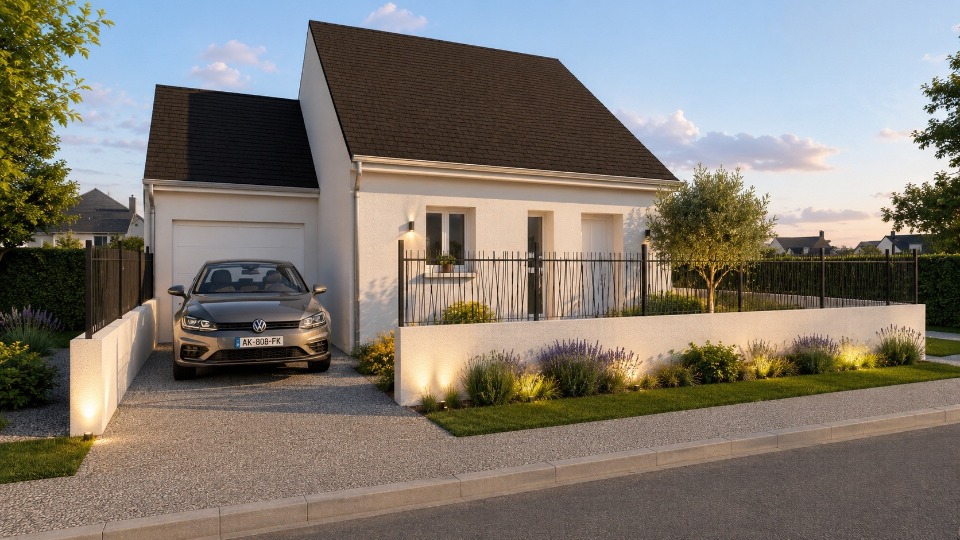 Maison &agrave; construire &agrave; Monnaie (37380)