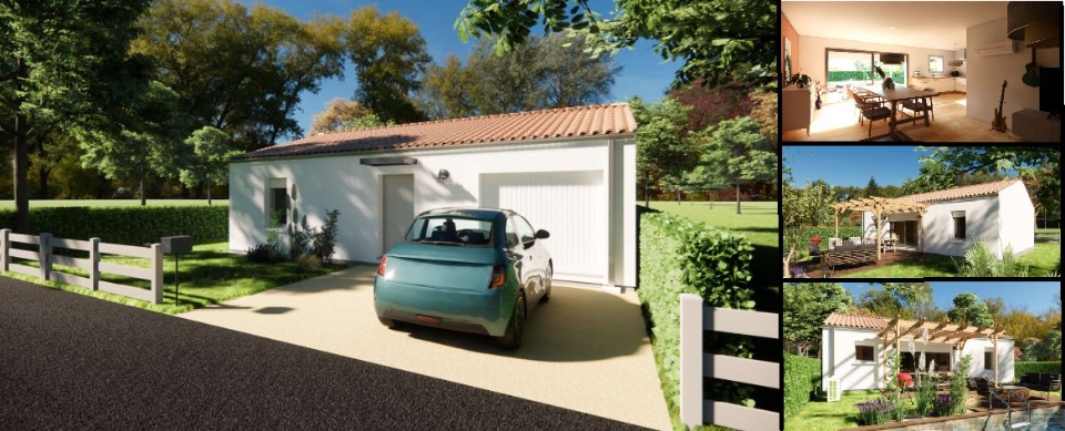 Maison &agrave; construire &agrave; Saint-Hilaire-de-Riez (85270)