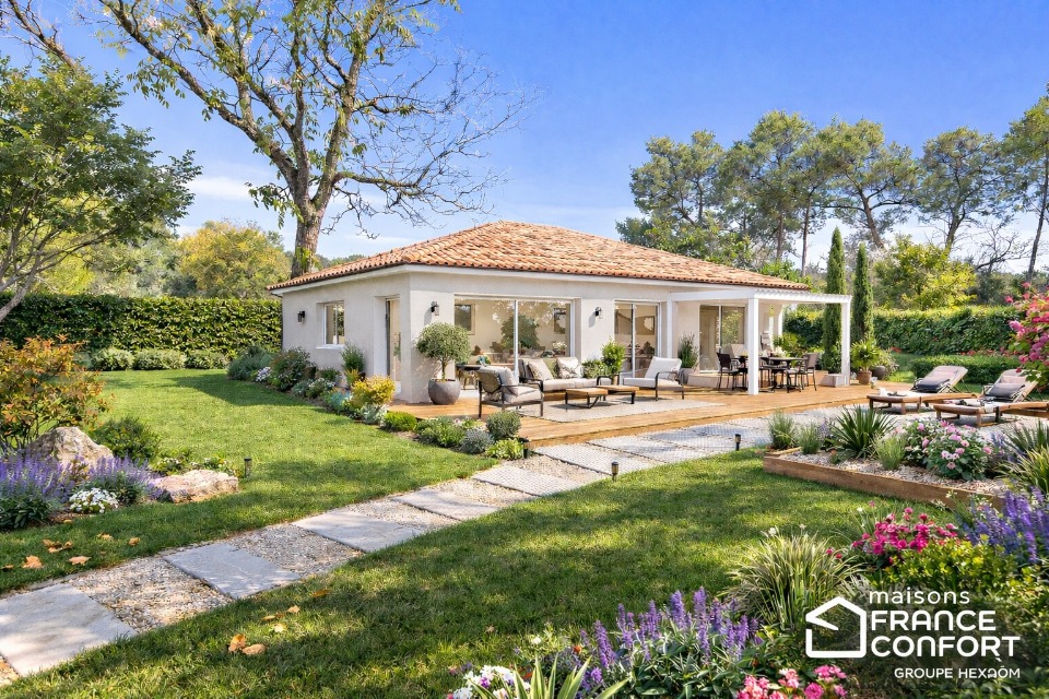 Maison &agrave; construire &agrave; Rocbaron (83136)