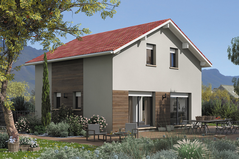 Maison &agrave; construire &agrave; Groisy (74570)