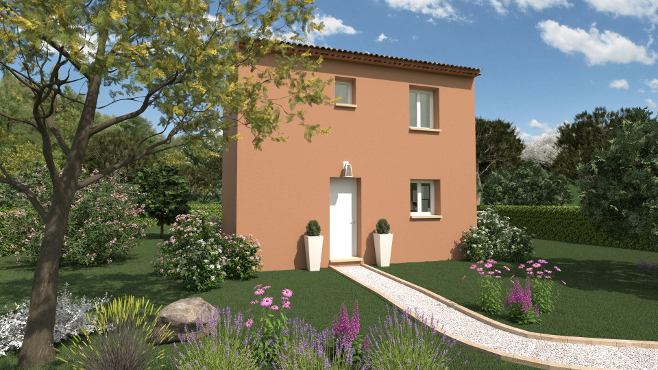 Maison &agrave; construire &agrave; Pourrières (83910)