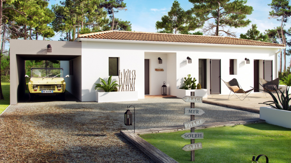 Maison à construire à Vielle-Saint-Girons (40560)