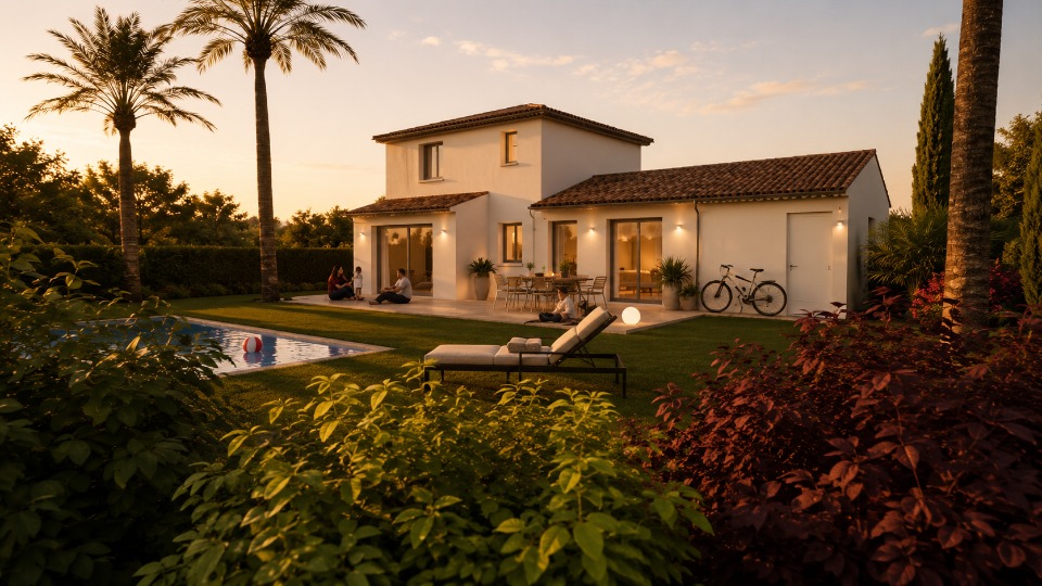 Maison &agrave; construire &agrave; Villecroze (83690)