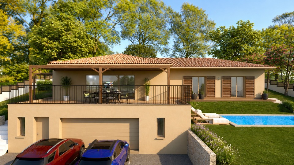 Maison &agrave; construire &agrave; Belgentier (83210)
