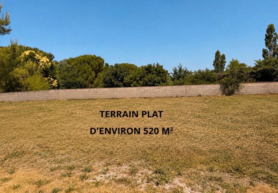 Terrain à bâtir à Gignac-la-Nerthe (13180)