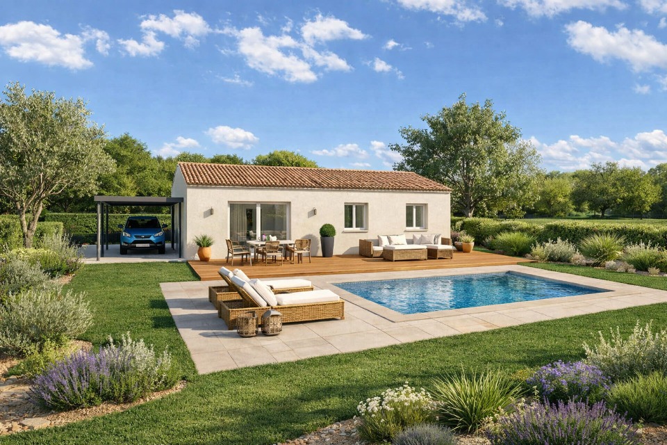 Maison à construire à Gaujac (30330)