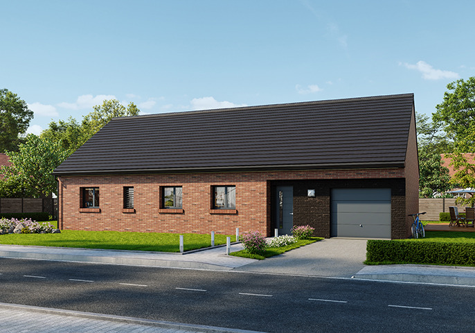 Maison à construire à Englefontaine (59530)