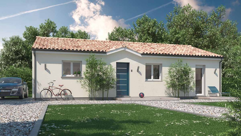 Maison neuve à Estigarde (40240)