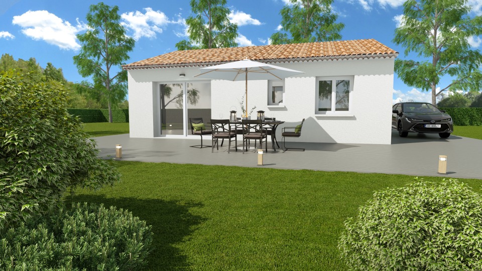 Maison à construire à La Martre (83840)