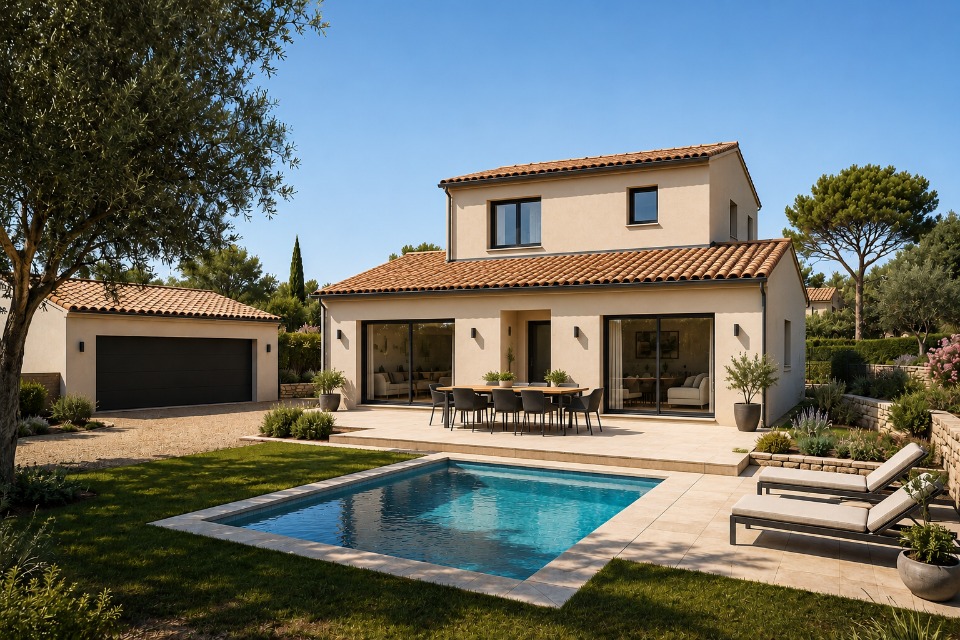 Maison à construire à Pierrefeu-du-Var (83390)