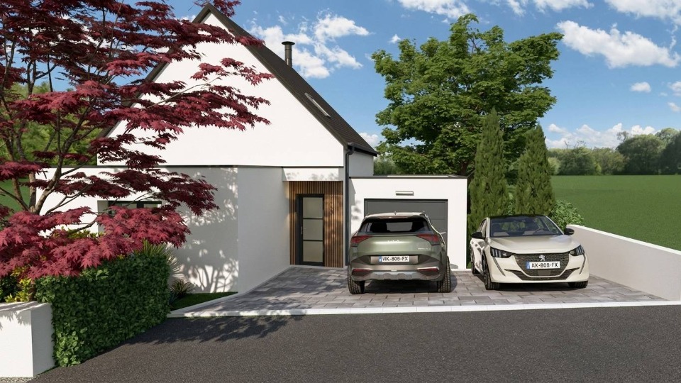 Maison à construire à Tréogat (29720)