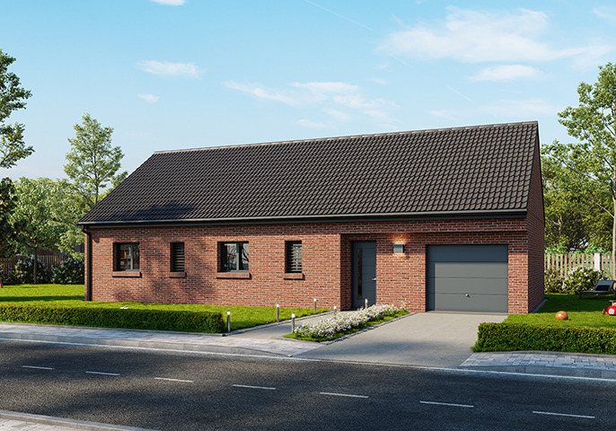 Maison à construire à Preux-au-Sart (59144)