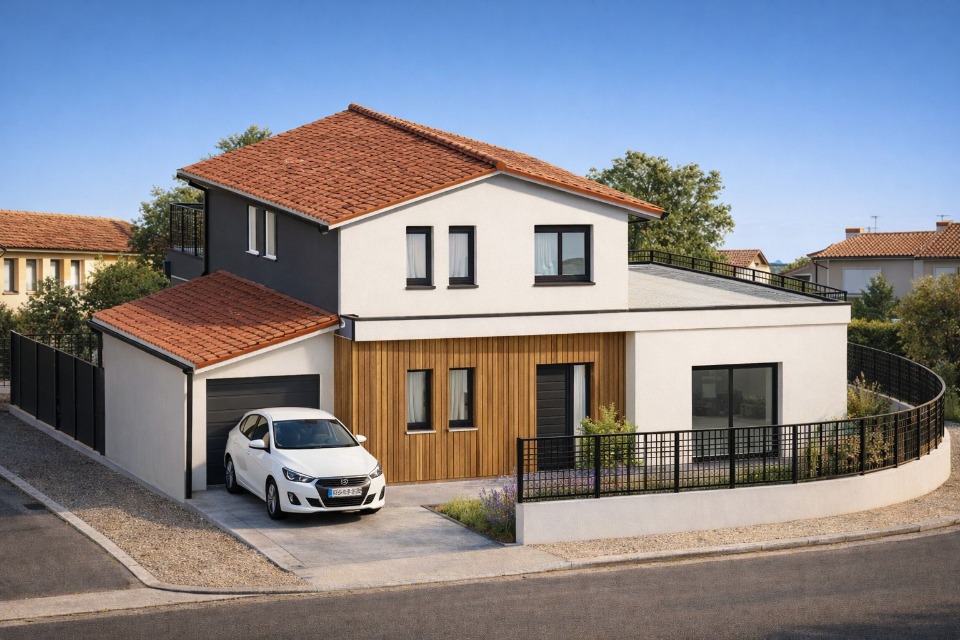 Maison à construire à Bazus (31380)