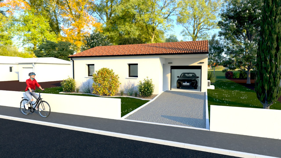 Maison à construire à Auriac-sur-Vendinelle (31460)