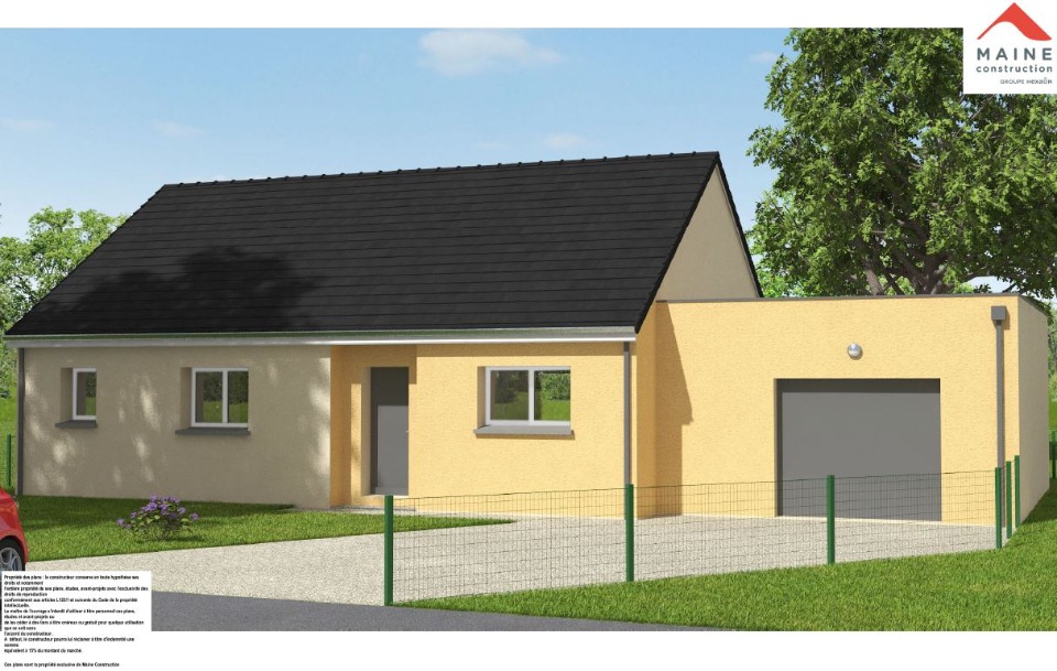 Maison à construire à Coulans-sur-Gée (72550)