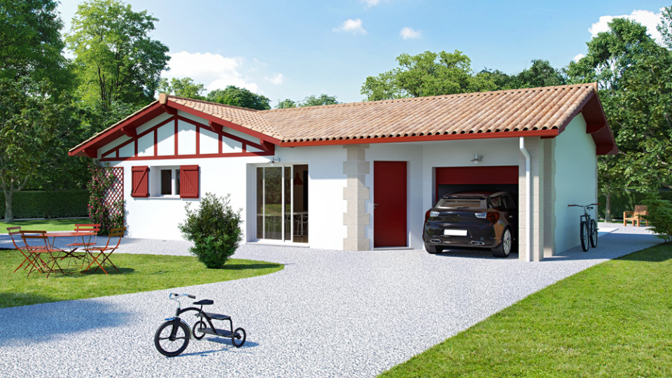Maison neuve à Mées (40990)