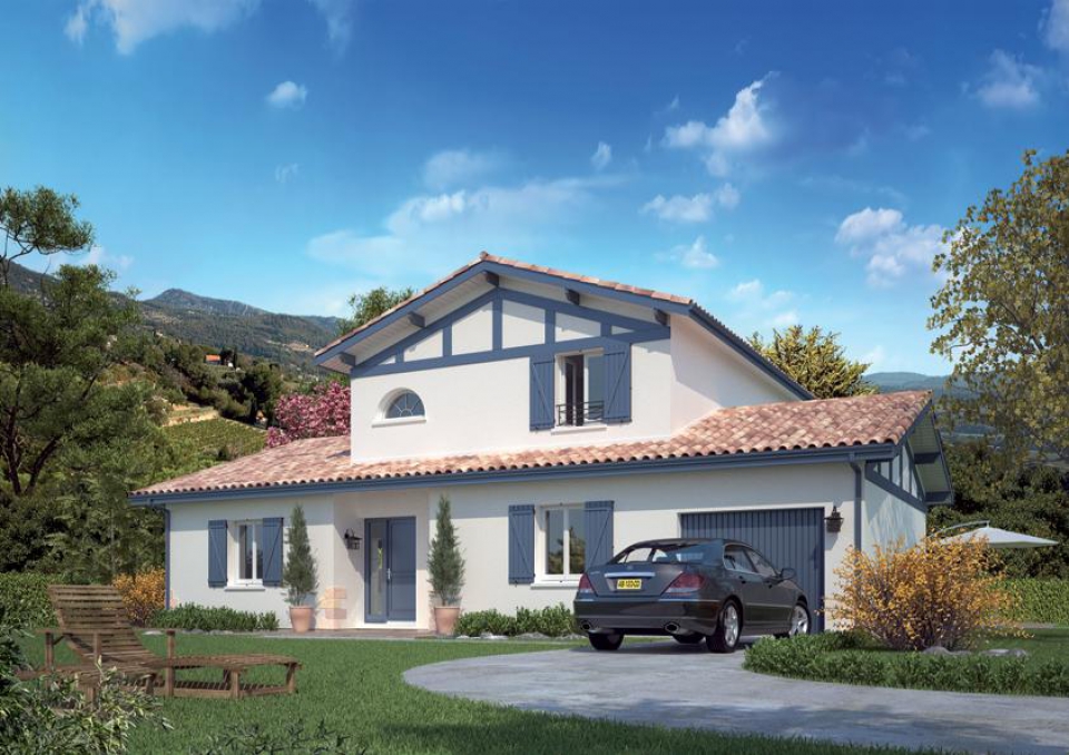 Maison à construire à Béhasque-Lapiste (64120)