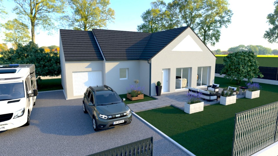Maison à construire à Tourville-sur-Arques (76550)