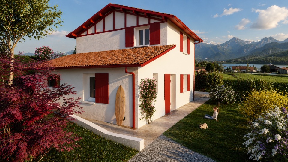 Maison neuve à La Bastide-Clairence (64240)