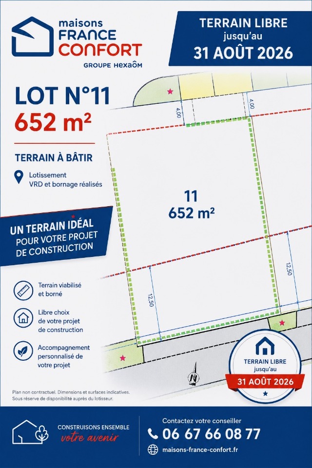 Terrain à bâtir à Émanville (76570)