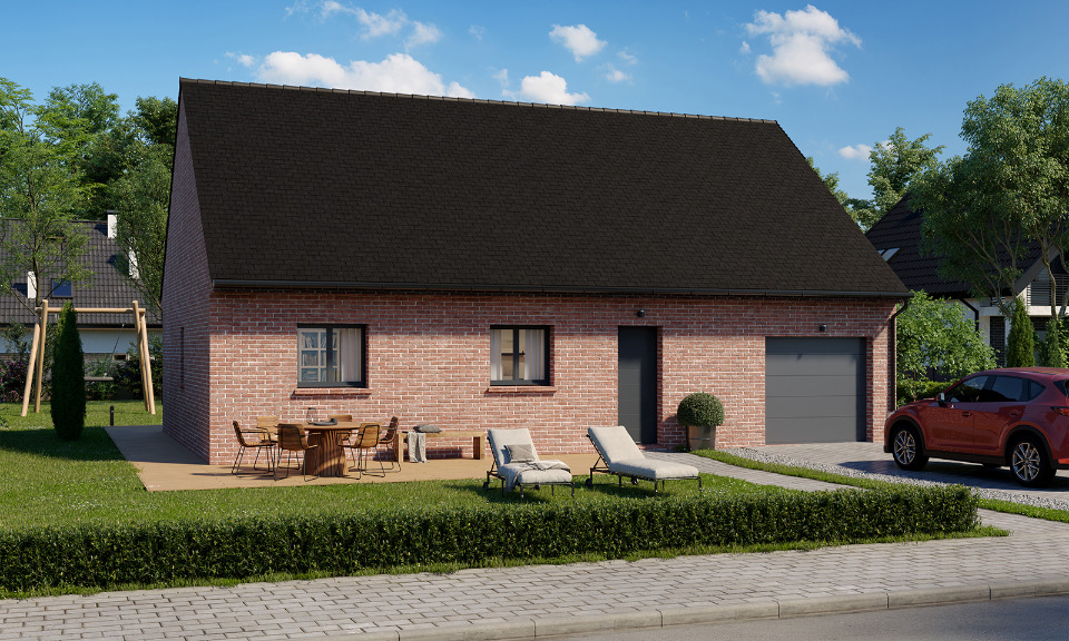 Maison à construire à Saultain (59990)