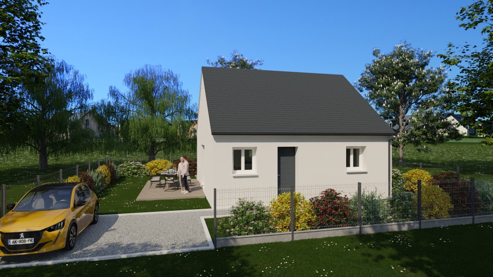 Maison &agrave; construire &agrave; Artannes-sur-Indre (37260)