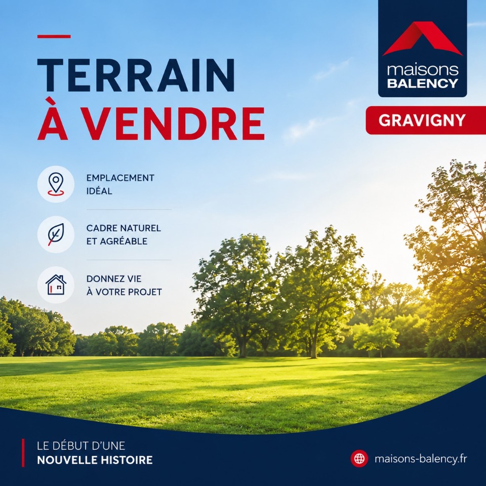 Terrain à bâtir à Saint-Marcel (27950)