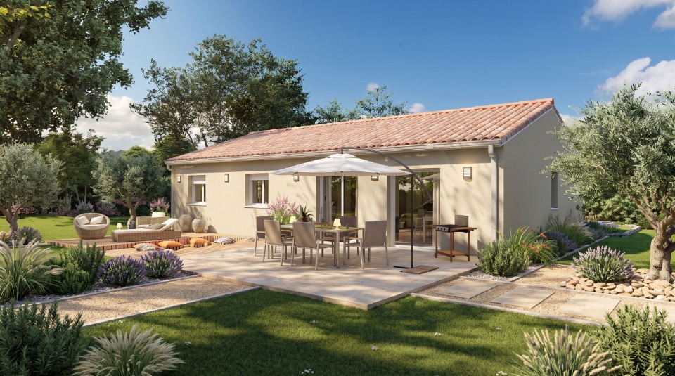 Maison neuve à Oeyreluy (40180)