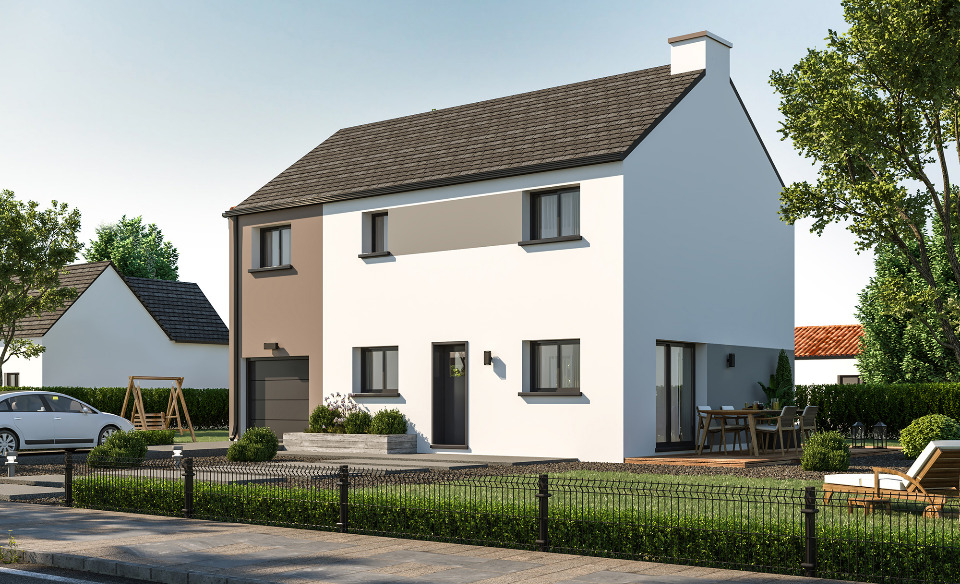 Maison à construire à Elliant (29370)