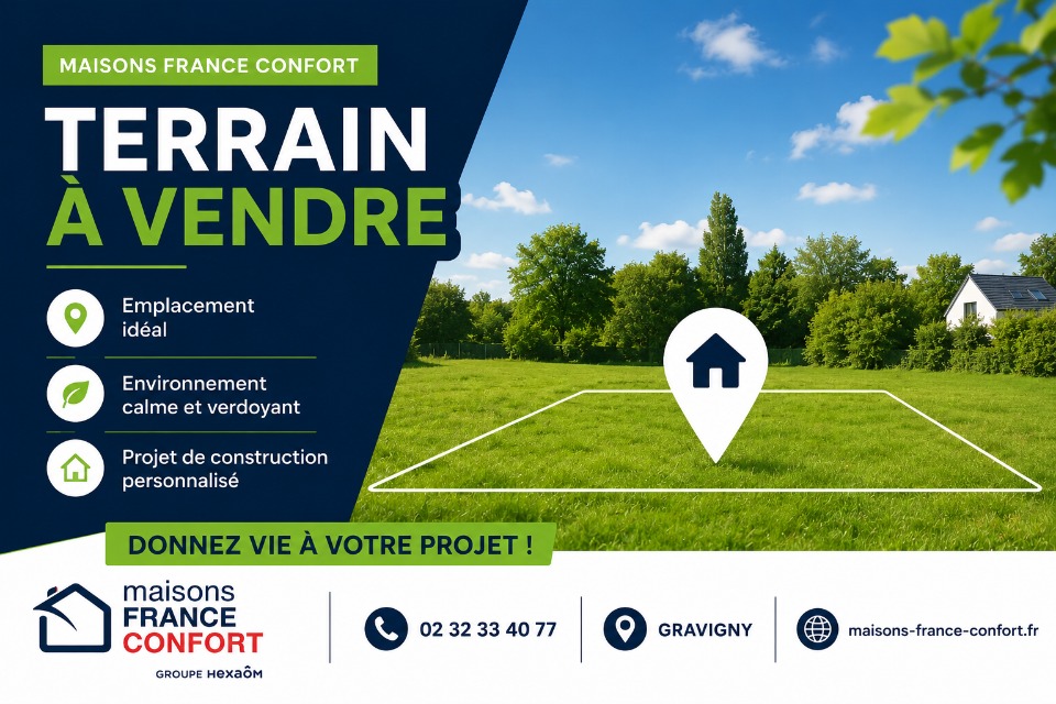 Terrain à bâtir à Combon (27170)