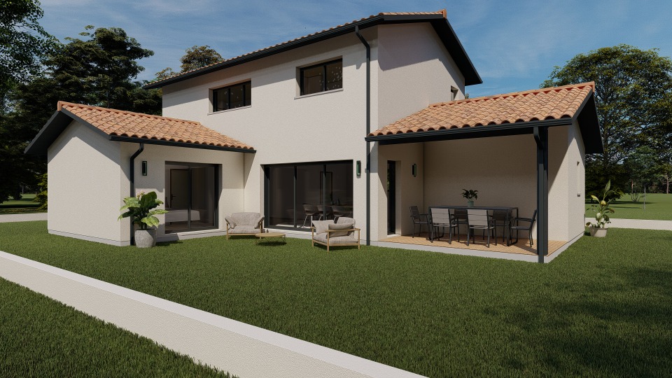 Maison neuve à Biaudos (40390)