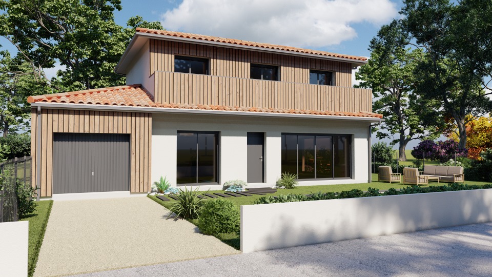 Maison neuve à Saint-Jean-de-Marsacq (40230)