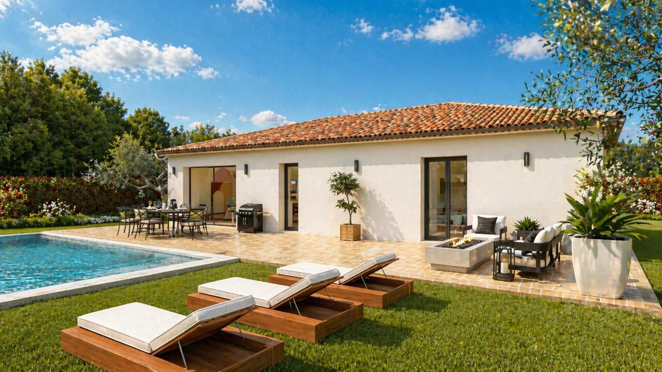 Maison à construire à Taradeau (83460)