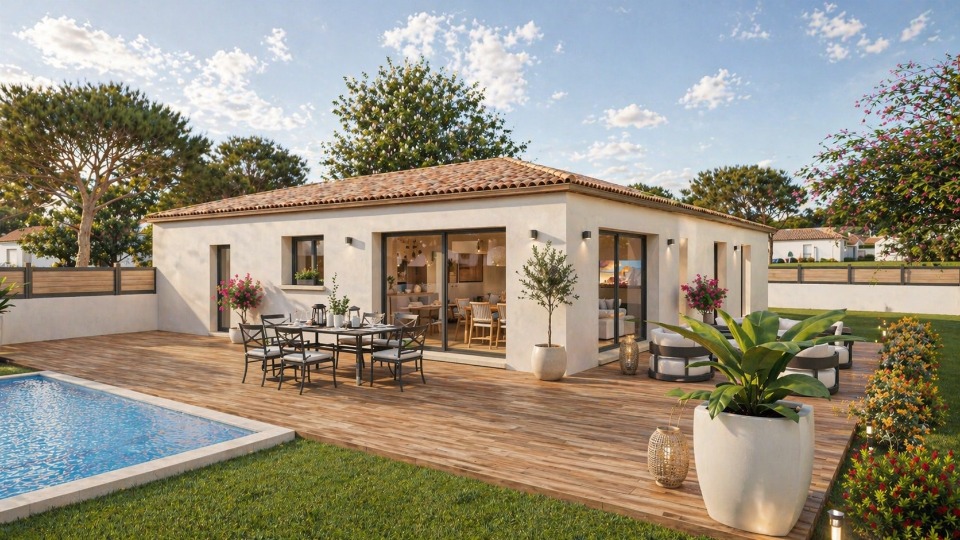 Maison à construire à Taradeau (83460)