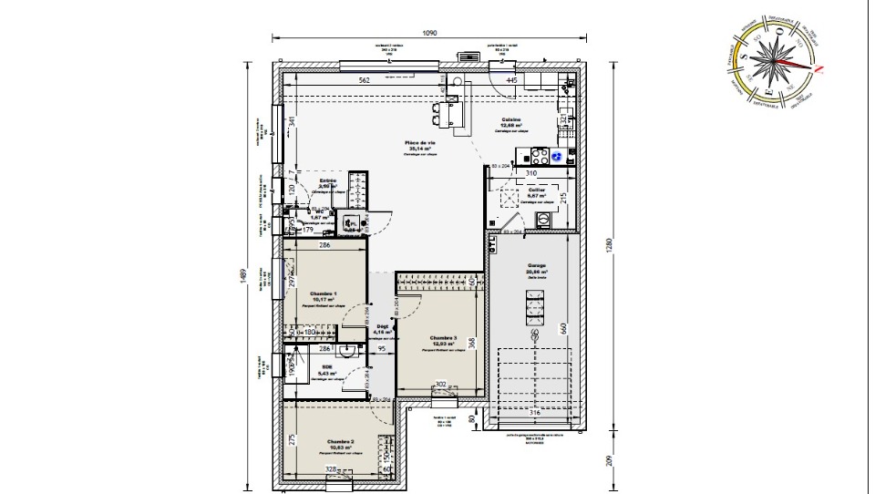 Maison à construire à Changé (53810)
