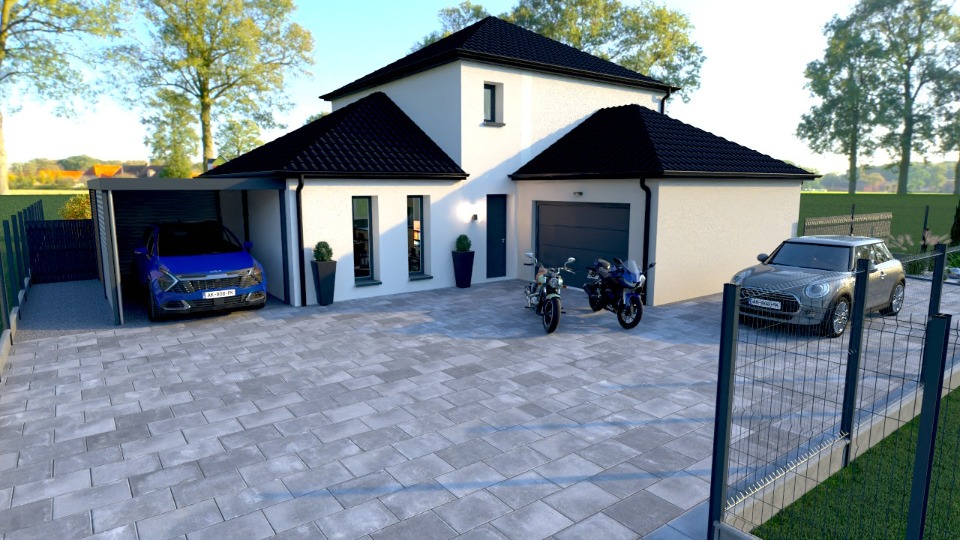 Maison à construire à Chérisy (62128)