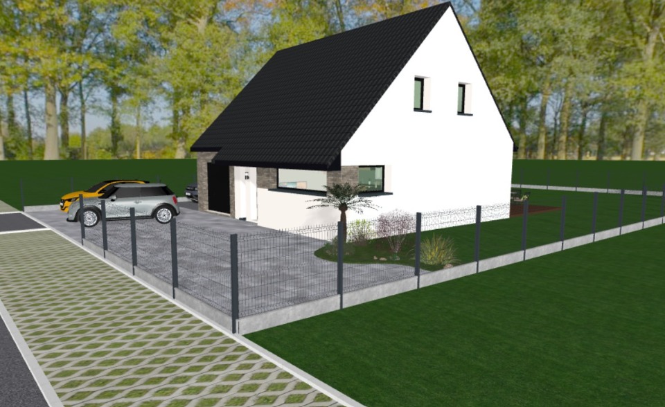 Maison à construire à Douvrin (62138)