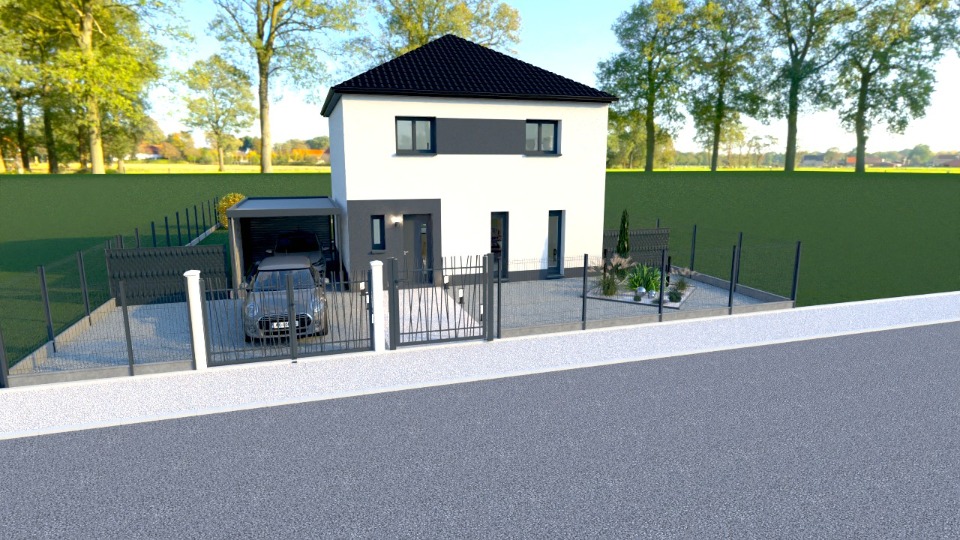 Maison à construire à Douvrin (62138)