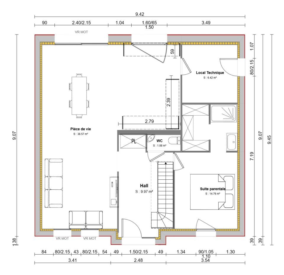 Maison à construire à Abscon (59215)