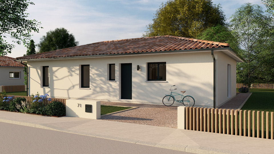 Maison neuve à Audenge (33980)