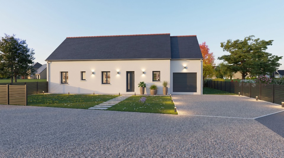 Maison à construire à Lignières-de-Touraine (37130)