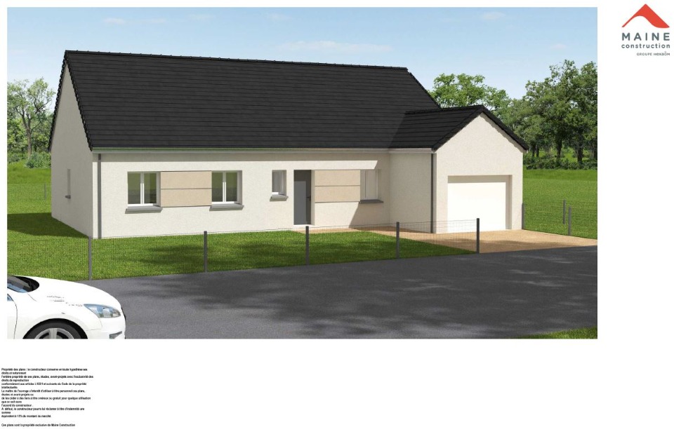 Maison à construire à Mulsanne (72230)