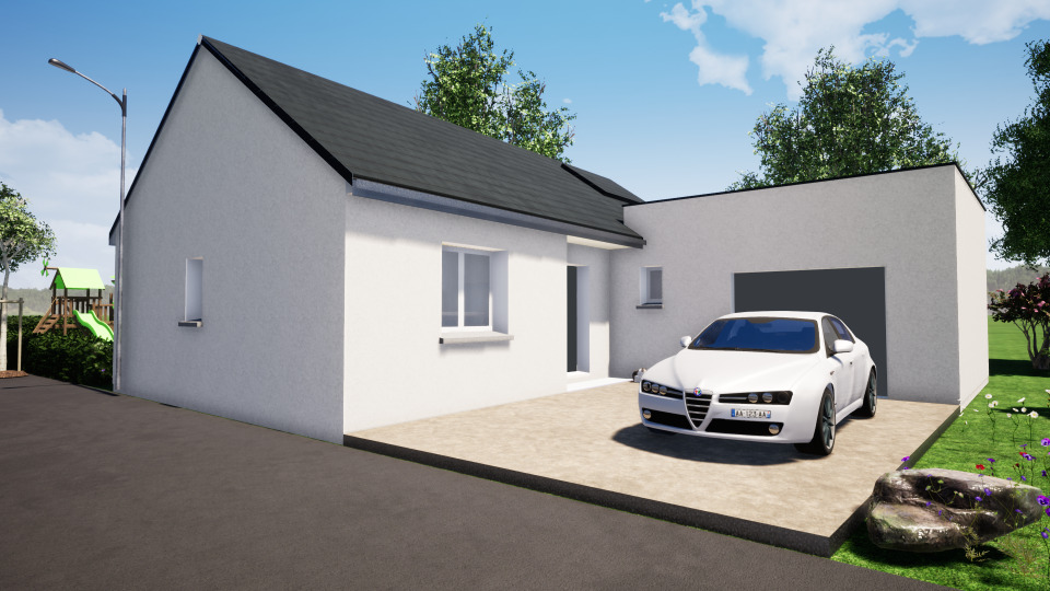 Maison à construire à Mulsanne (72230)