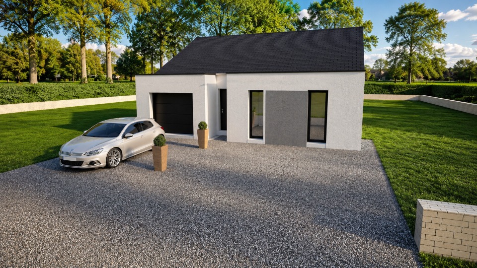 Maison neuve à Haucourt-Moulaine (54860)