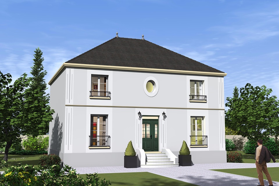 Maison neuve à L'Étang-la-Ville (78620)