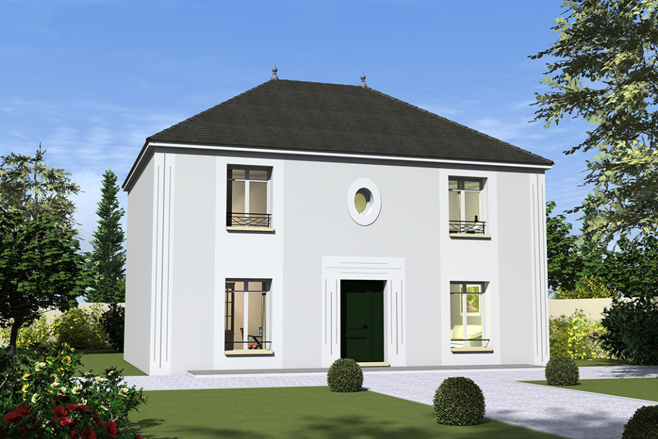 Maison neuve à L'Étang-la-Ville (78620)