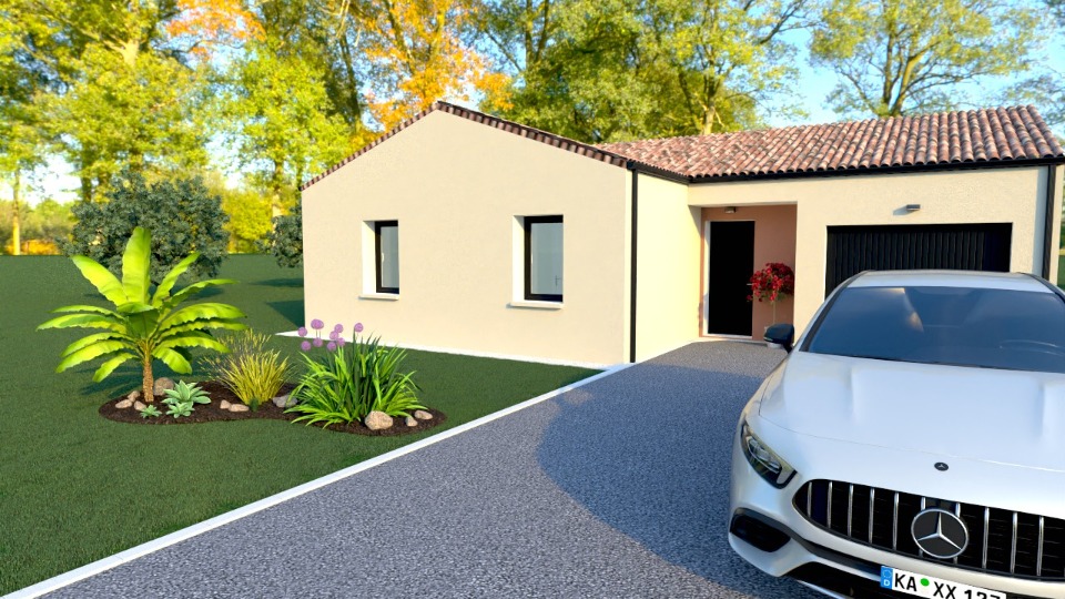 Maison à construire à Saint-Hilaire-la-Forêt (85440)