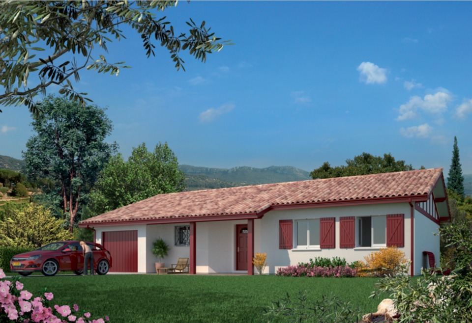 Maison neuve à Jatxou (64480)