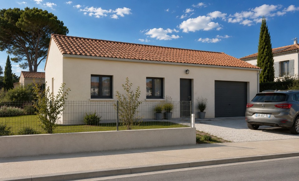 Maison à construire à Saussines (34160)